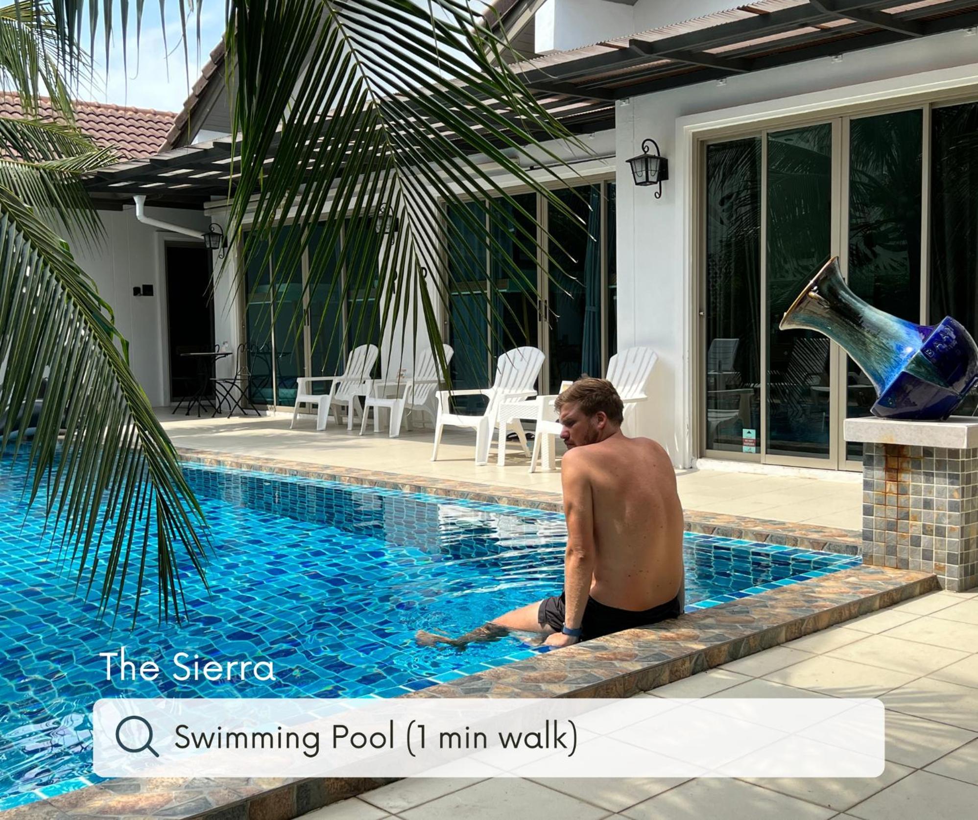Sierra Hostel Nai Yang Beach Eksteriør bilde